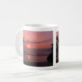 Mug Plage romantique Hawaii Sunset Ocean Beach (Devant gauche)