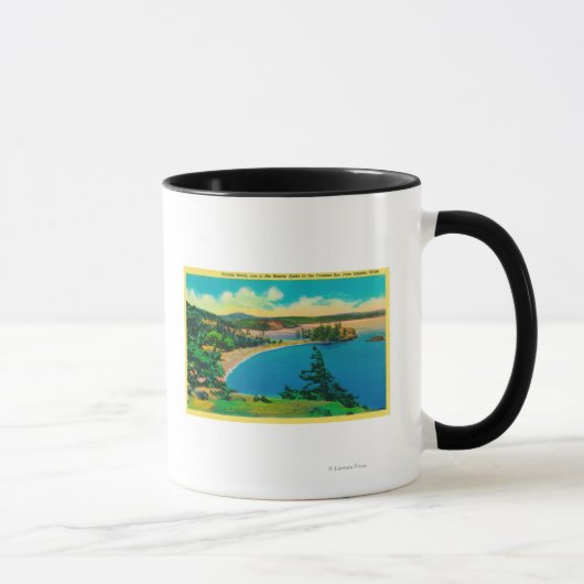 Mug Plage Rosario dans les îles San Juan, Washington (Droite)