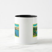 Mug Plage Rosario dans les îles San Juan, Washington (Centre)