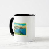 Mug Plage Rosario dans les îles San Juan, Washington (Devant gauche)