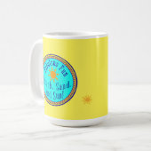 MUG PLAGE, SABLE ET SOLEIL ! FABULEUX AMUSANT SUNNY CA (Devant gauche)