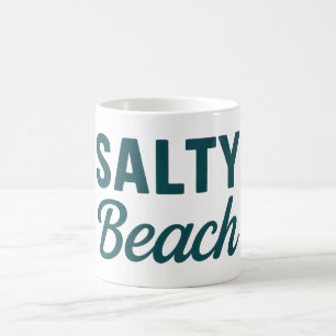 Mug Plage Salée Surf Life Côtière   Impression Graphiq