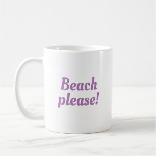 Mug Plage s'il vous plaît