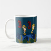 Mug Plage sous-marine de Seahorse (Gauche)