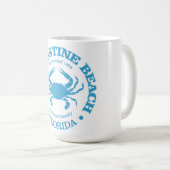Mug Plage St Augustine (crabe) (Devant droit)