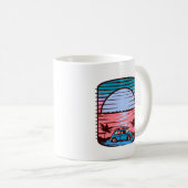 Mug Plage Sunset (Devant droit)