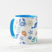 Mug Plage Thématique de la mer Créations (Devant gauche)