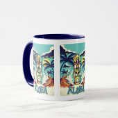 Mug Plage Tiki Aloha (Devant gauche)