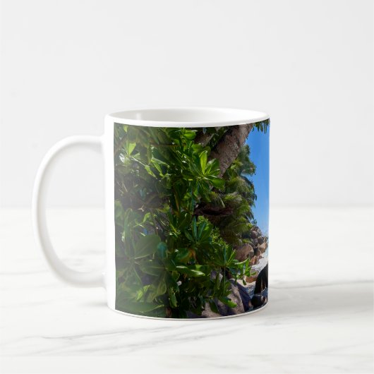 Mug Plage tropicale (Gauche)