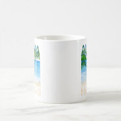 Mug Plage tropicale des îles Aloha Hawaii (Centre)