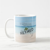 Mug Plage tropicale et palmier de Floride à la retrait (Gauche)