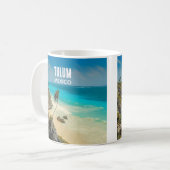 Mug Plage tropicale Paradise Tulum Mexique (Devant gauche)