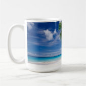 Mug Plage tropicale | Seychelles (Gauche)