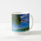 Mug Plage tropicale | Seychelles (Devant droit)