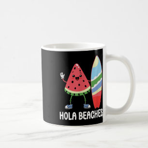 Mug Plages de Hola Cute Kawaii Watermelon Plage Surfbo