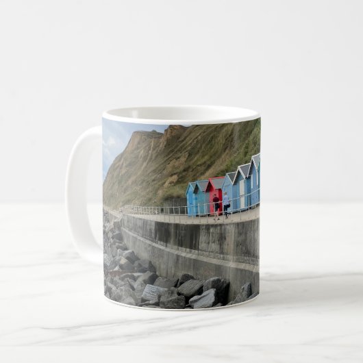 Mug Plages de Sheringham Norfolk (Devant gauche)