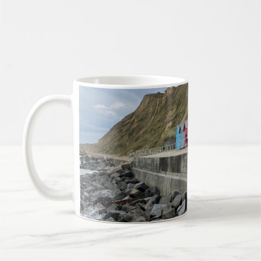 Mug Plages de Sheringham Norfolk (Gauche)