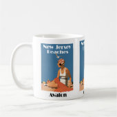 Mug Plages du New Jersey ~ Avalon (Gauche)