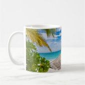 Mug Plages tropicales | Jetty en bois des Maldives (Gauche)