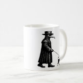 Mug Plague Doctor Walking Chihuahua (Devant droit)