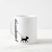 Mug Plague Doctor Walking Chihuahua (Devant gauche)
