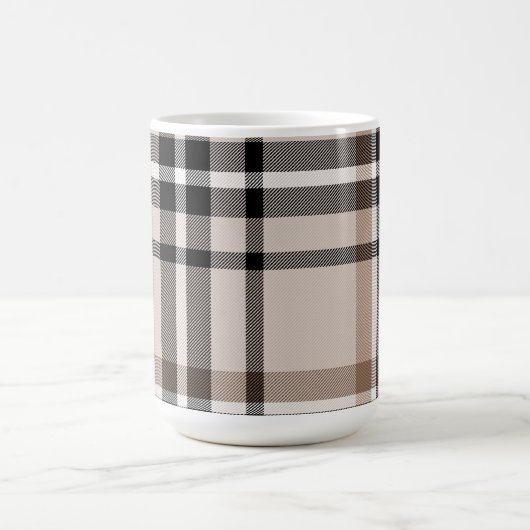 Mug Plaid beige (Centre)