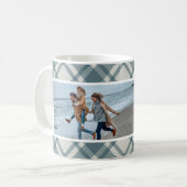 Mug Plaid Côtier (Devant gauche)