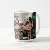 Mug Plaid de buffle vert (Devant droit)