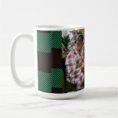 Mug Plaid de buffle vert (Gauche)