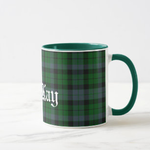 Mug Plaid de tartan écossais fait sur commande de clan