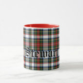Mug Plaid de tartan traditionnel fait sur commande de (Centre)