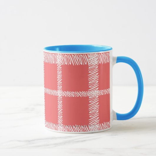 Mug Plaid LtPink (Droite)