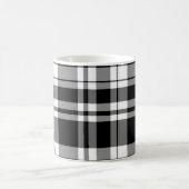 Mug Plaid noir et blanc (Centre)
