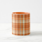Mug Plaid orange (Centre)