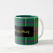Mug Plaid Personnalisable (Devant droit)