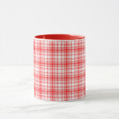 Mug Plaid rouge (Centre)