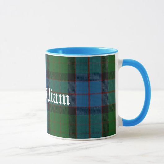 Mug Plaid Traditionnel Personnalisé MacWilliam Tar (Droite)