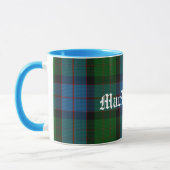 Mug Plaid Traditionnel Personnalisé MacWilliam Tar (Gauche)