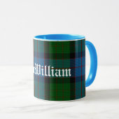 Mug Plaid Traditionnel Personnalisé MacWilliam Tar (Devant droit)