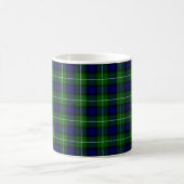 Mug Plaid vert bleu Lamont tartan (Centre)