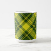 Mug Plaid vert et jaune (incliné) (Centre)