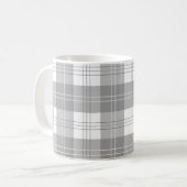 Mug Plaide Buffalo Noir et Blanc (Devant gauche)