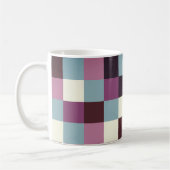 Mug Plaids couleur vintage (Gauche)