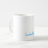 Mug Plain Minimalist Professional Casual Handwriting (Devant gauche)