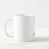 Mug Plain Minimalist Professional Casual Handwriting (Gauche)