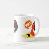 Mug Plaisanterie chaude drôle de tortilla et de Salsa (Devant droit)