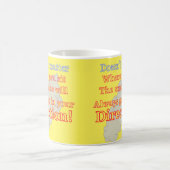 Mug plaisanterie de camping (Centre)