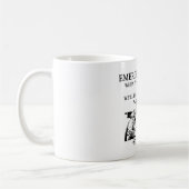 Mug plaisanterie de chambre de secours (Gauche)