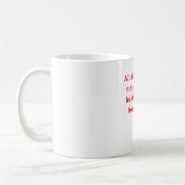 Mug plaisanterie de chimie (Gauche)