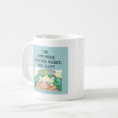 Mug plaisanterie de chirurgien de médecin de docteur (Devant gauche)